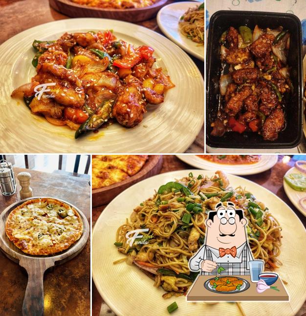 Chicken wings at The Olive Garden