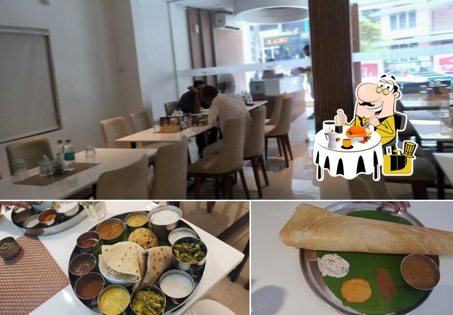 The restaurant's food and interior