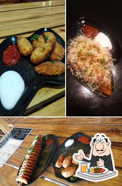 Food at Woody's Cafe