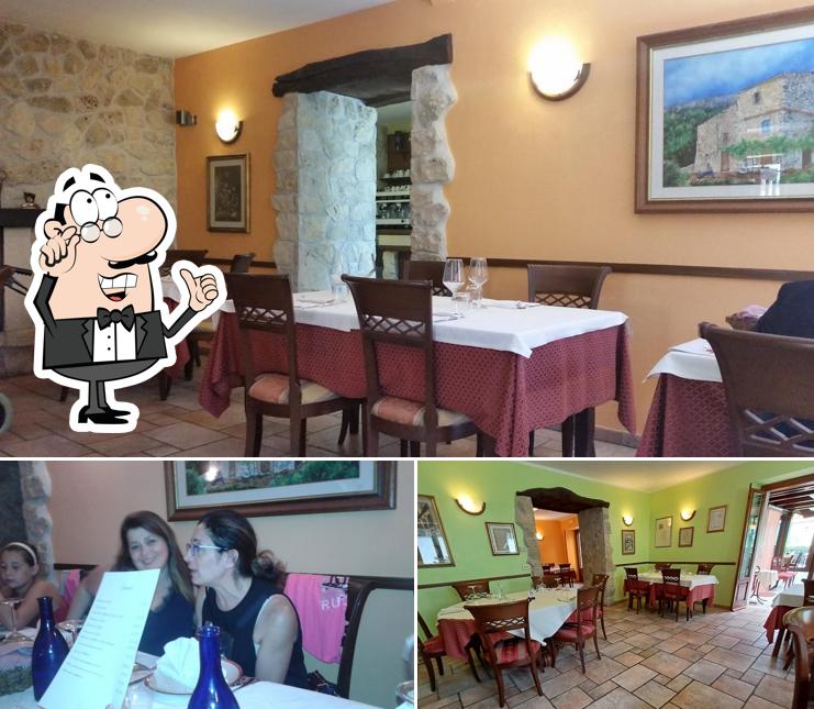Gli interni di Locanda del Barone