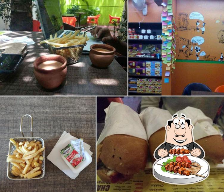 Food at Nukkad Cafe