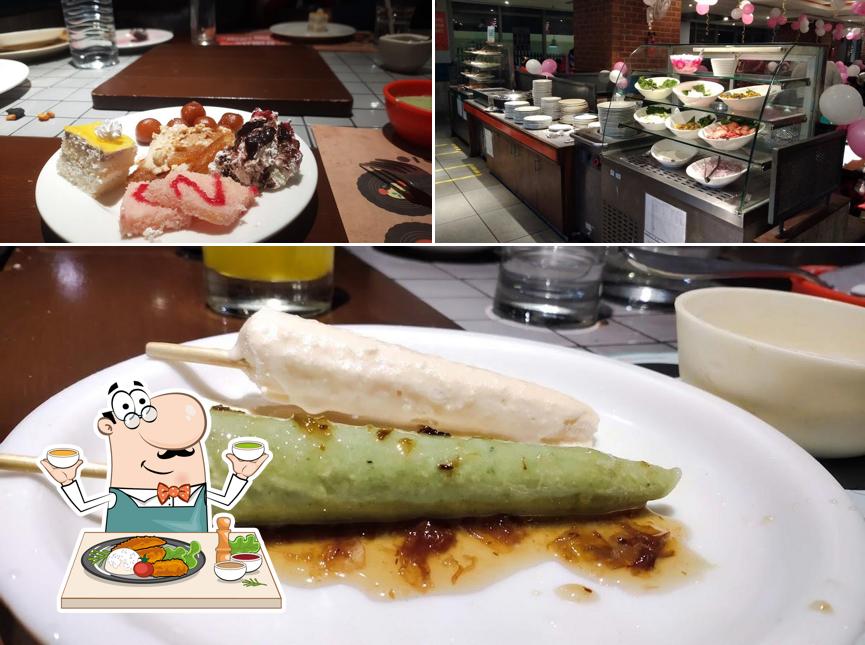 Food at Barbeque Nation