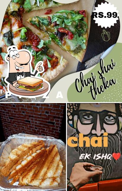 Grilled cheese sandwich at Chai Shai Theka