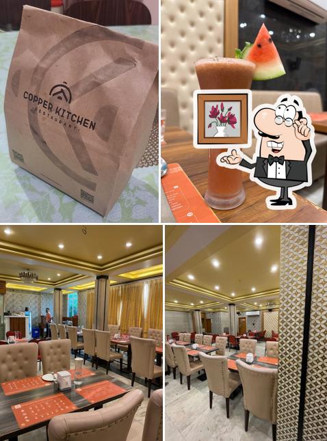 The interior of Copper Kitchen