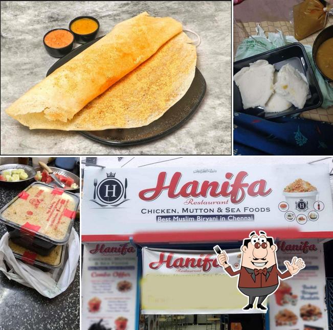 Food at HANIFA RESTAURANT