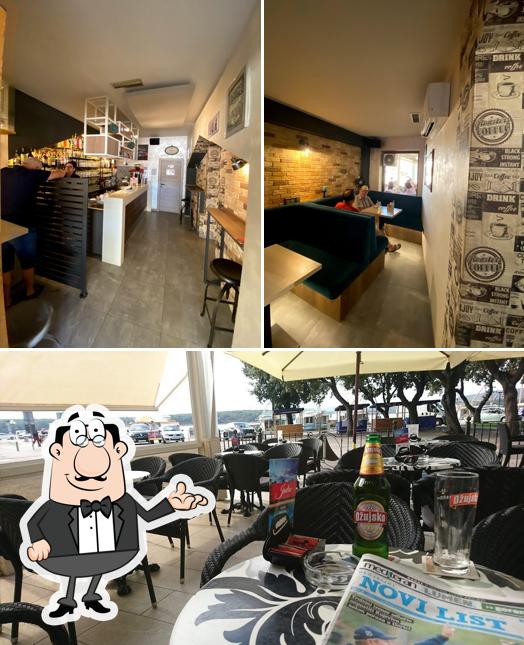 Gli interni di Buffet Jadro