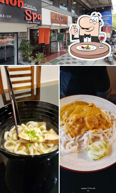 The restaurant's food and exterior