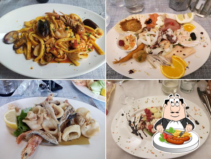 Cibo al Ristorante Primavera al Lago
