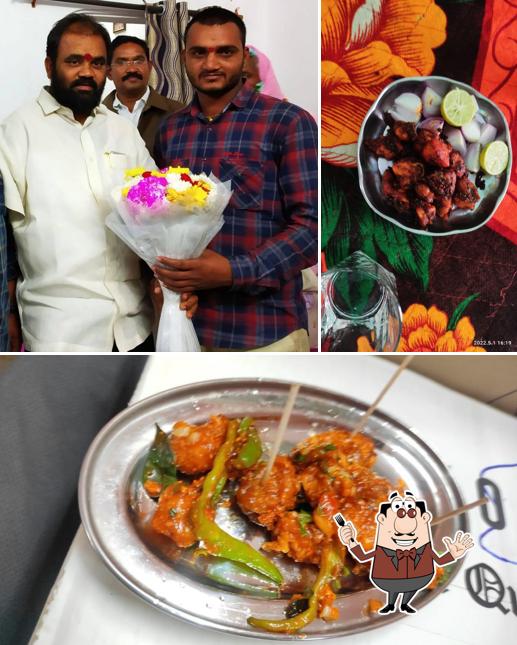 Food at Kanaka Durga bar and restaurant