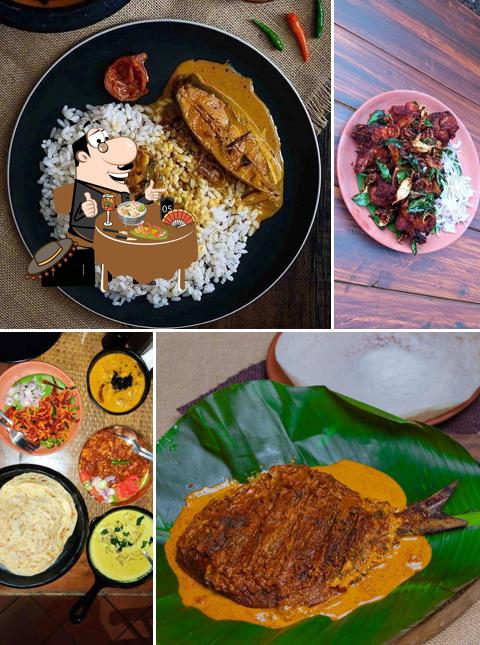 Food at Kerala Cafe