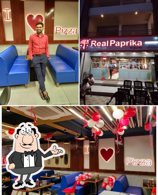 The interior of Real Paprika