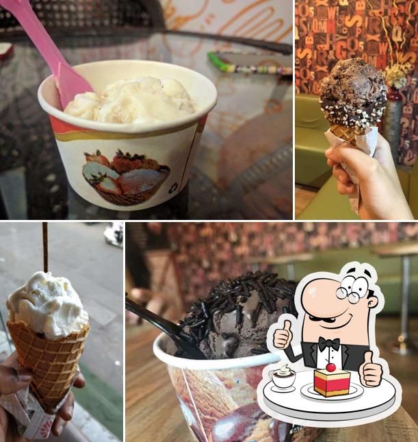 Enjoy one of the sweet dishes