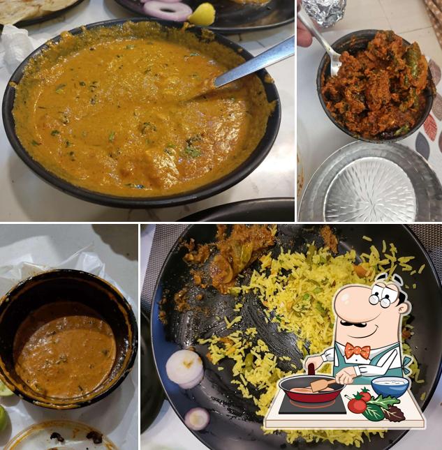 Chicken curry at Ekadashi Pure Veg