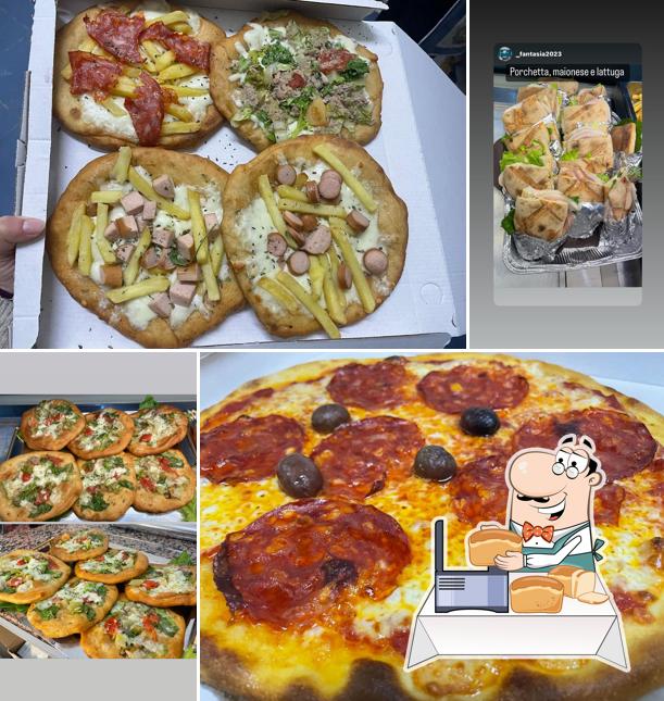 Pane all'aglio al Fantasia di Galati Rosalia