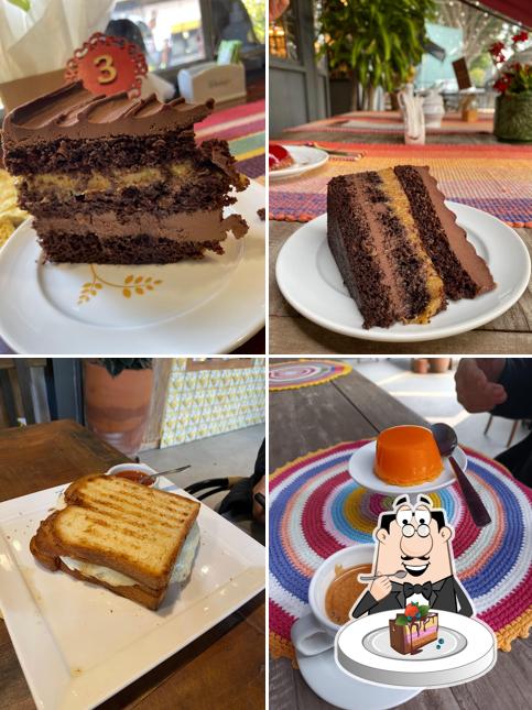 Bolo de chocolate em Feliciana Pães E Outras Histórias