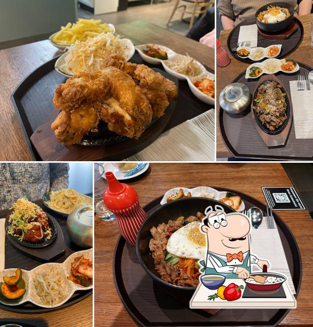 Paella al Hong's Kitchen - Korean Food