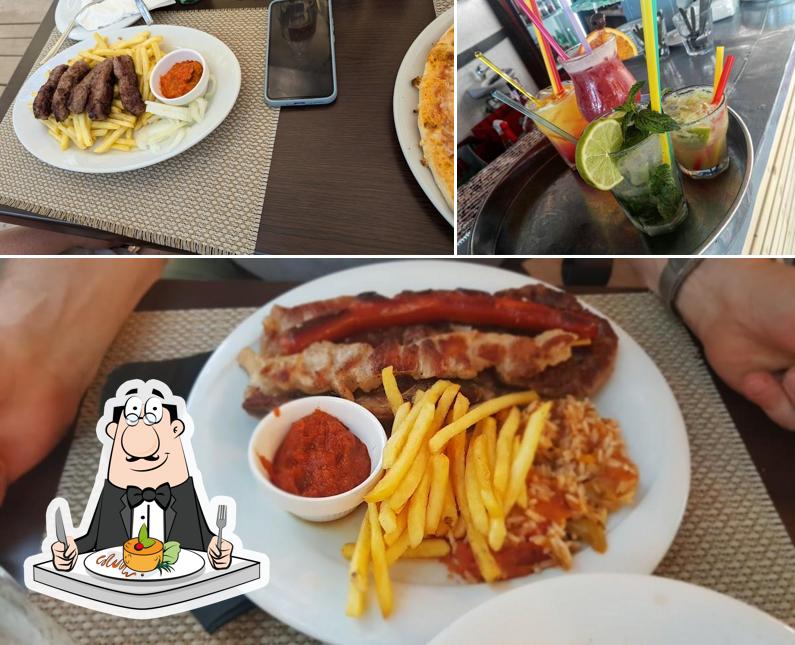 La cibo e bevanda del ristorante