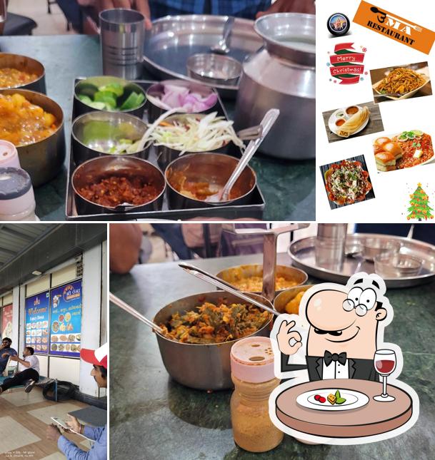 Food at Shree Uma Dining Hall