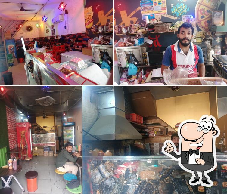 The interior of bhola fast food