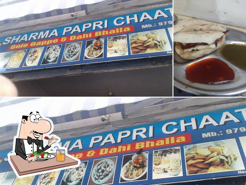 Food at sharma chat house
