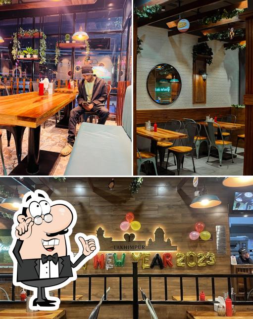 The interior of U S Pizza