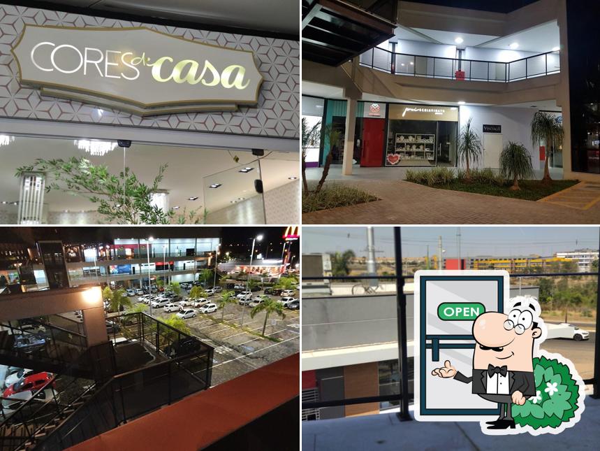 Você pode espairecer no exterior Pátio Vinhedos