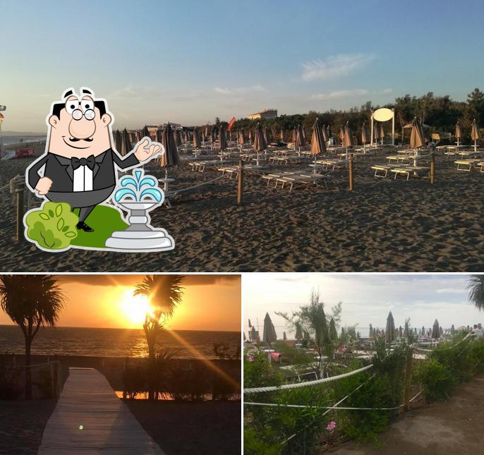 Guarda l'area esterna di Sorbizzi Beach Food Bar