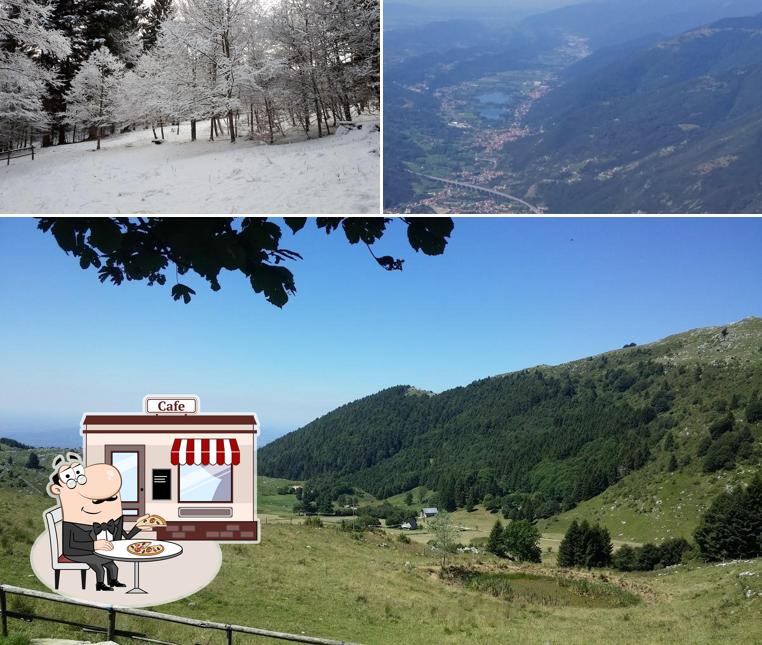 Guarda l'area esterna di Rifugio Alpino Vallorch