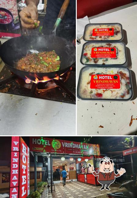 Vrindhavan Hotel is distinguished by food and exterior
