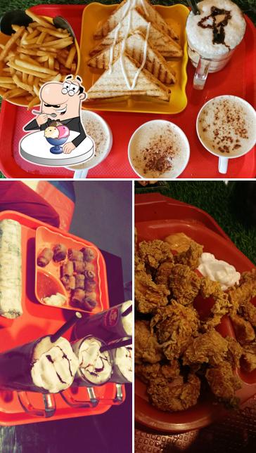 simple city cafe provides a variety of sweet dishes