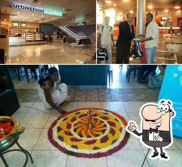 The interior of HMSHost India