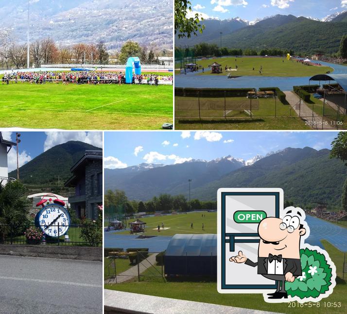 Goditi la vista dagli esterni di Bar Centro Sportivo