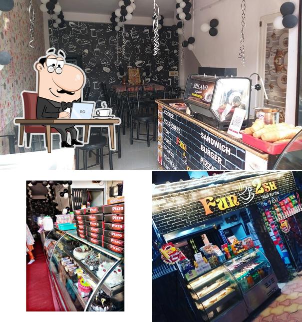 The interior of Funtooshh