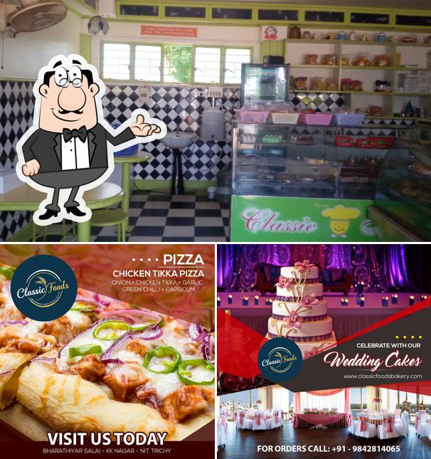 The interior of Classic Foods