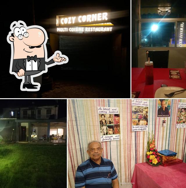The interior of Cozy Corner Best Restaurant in Kadma Jamshedpur