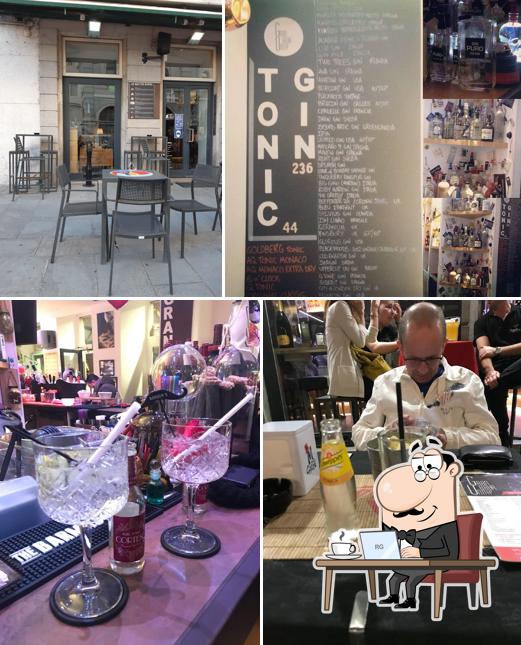 Gli interni di Gran Bar Unità