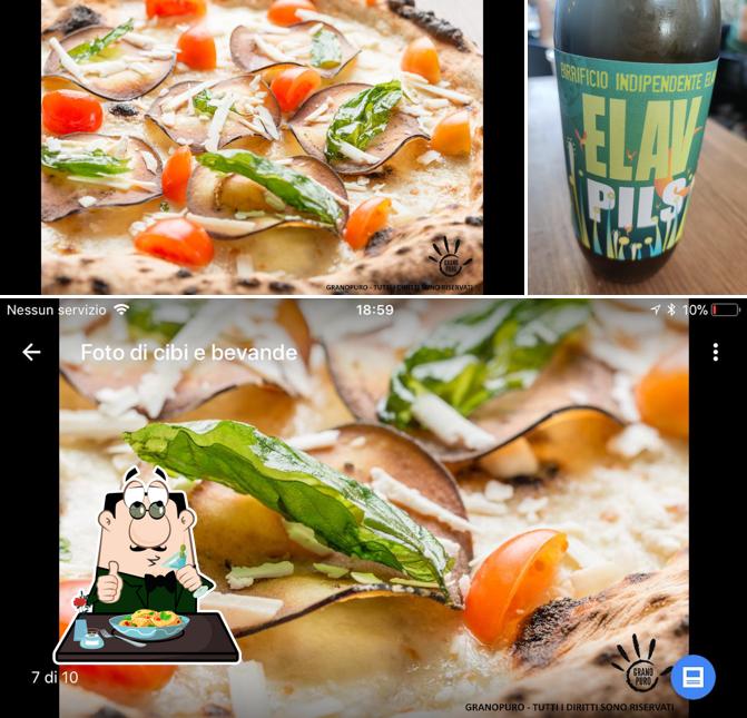 Grano Puro si caratterizza per la cibo e birra