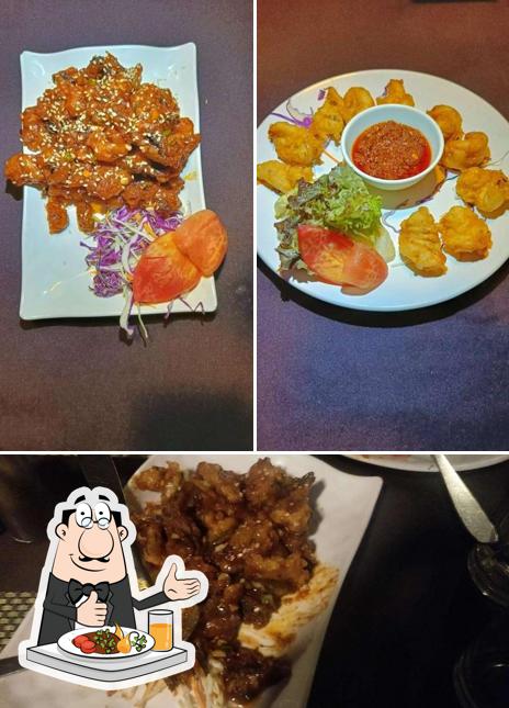 Food at Hotel Oasis