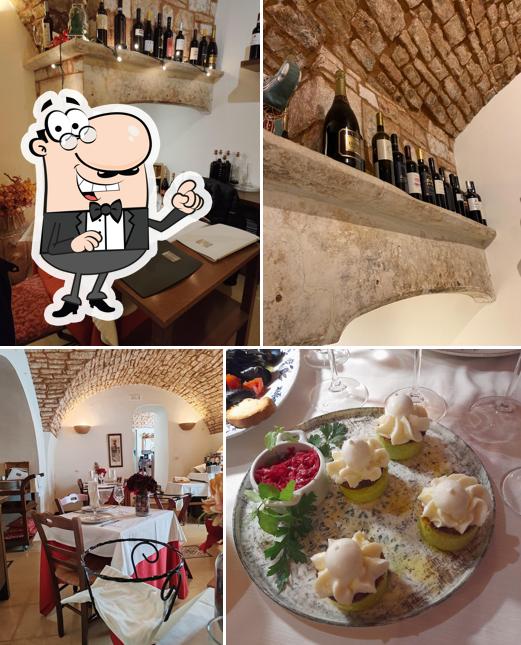 Gli interni di La Tana