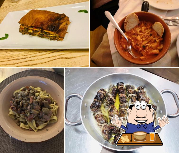 Cibo al Osteria Del Borgo