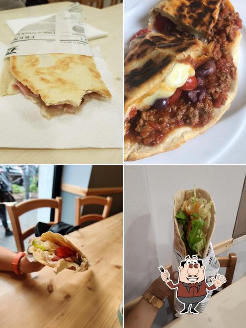 Platti al Piadineria Gnam Gnam