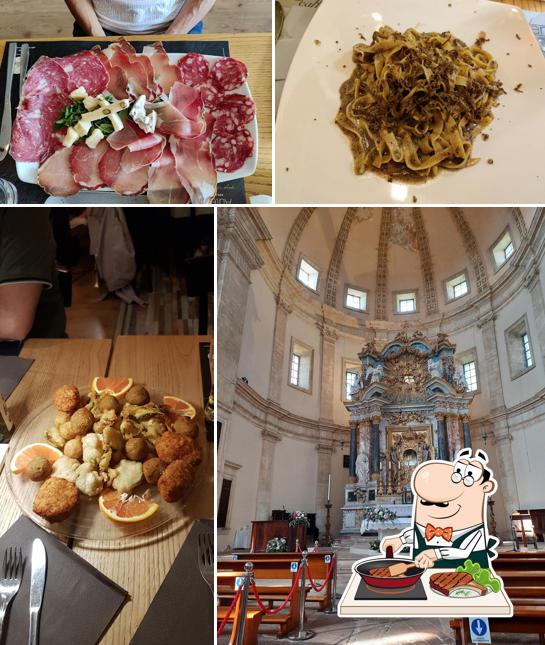 Prenditi i un pasto a base di carne a Caffe' Ristorante della Consolazione