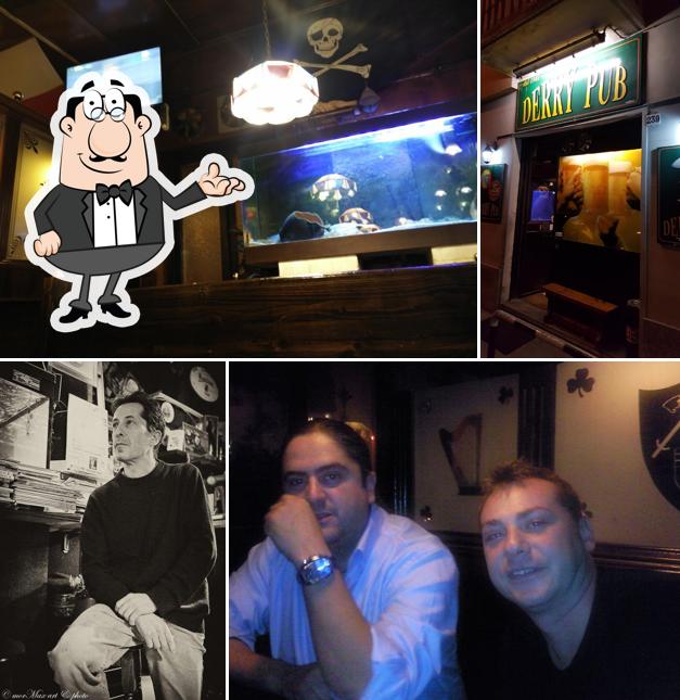 Gli interni di Derry Pub