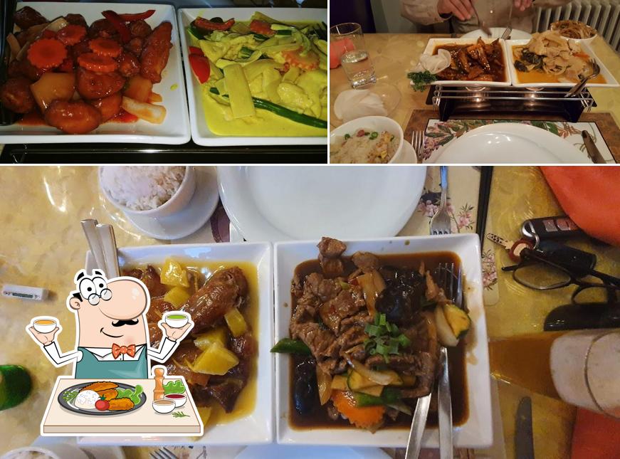 Cibo al Buffet de la gare "Chang Thaï"