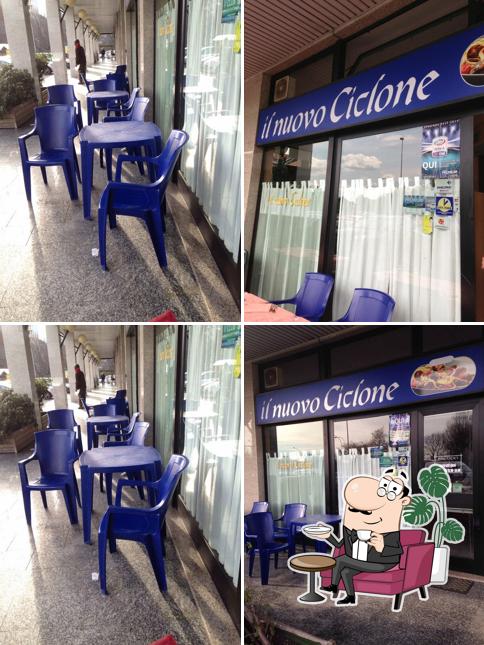 Gli interni di Ristorante il nuovo ciclone
