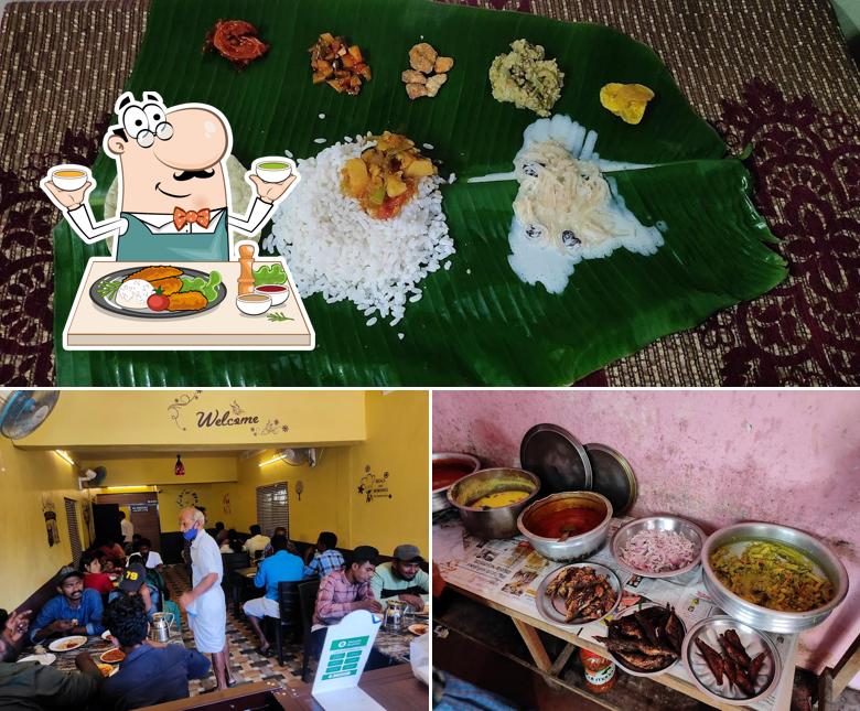 Food at Parimanam Hotel