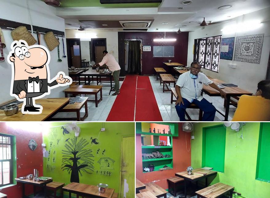 The interior of Prems Graama Bhojanam