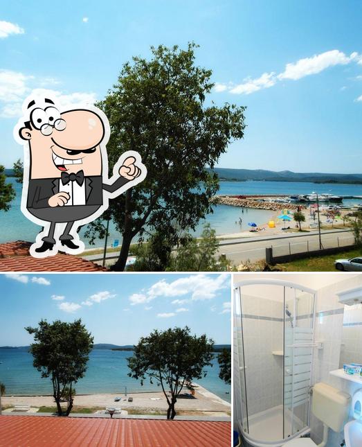 Restaurant Apartments Zara si caratterizza per la esterno e interni