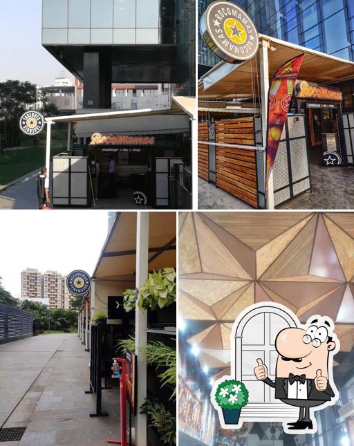 The exterior of RocoMamas Pune