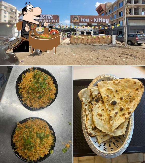 The restaurant's food and exterior
